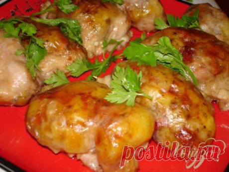 Кафтанчики с картошкой - пошаговый рецепт с фото