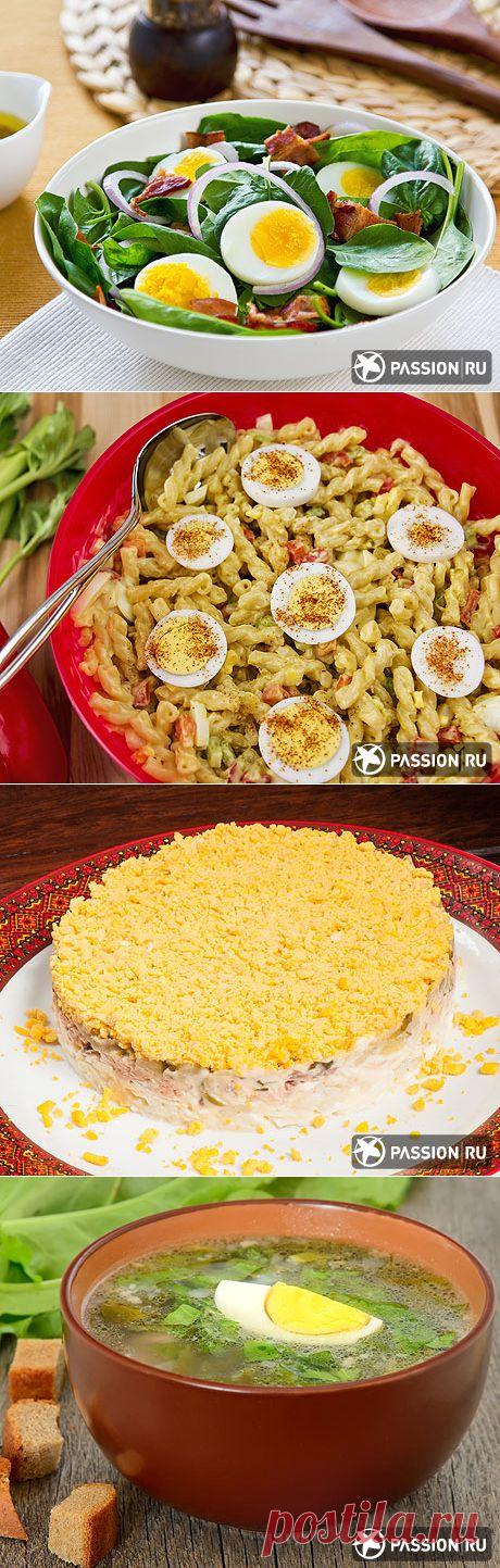 7 простых рецептов с вареными яйцами | Четыре вкуса