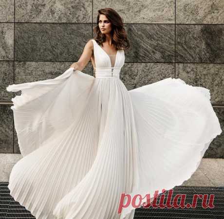 Свадебные платья 2019: новые тенденции подвенечных нарядов