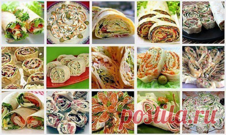 начинки из лаваша