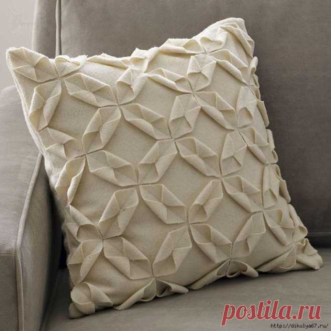 Фетровая подушка. Шьем сами