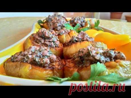 Баклажаны с ореховой подливкой/Eggplant with Nut Gravy