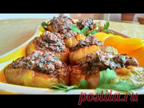 Баклажаны с ореховой подливкой/Eggplant with Nut Gravy