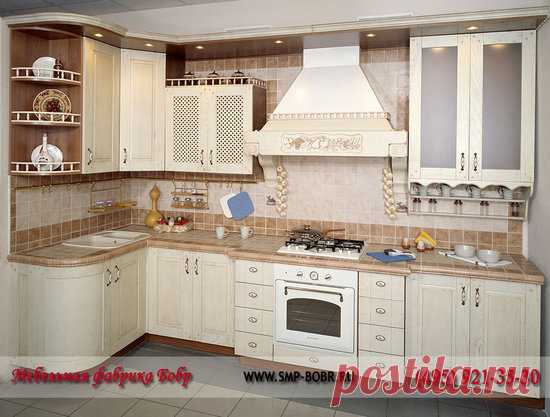 Кухня Лира - купить кухню Лира по отличной цене на заказ, каталог с фото и описанием от фабрики "Бобр" в Москве.