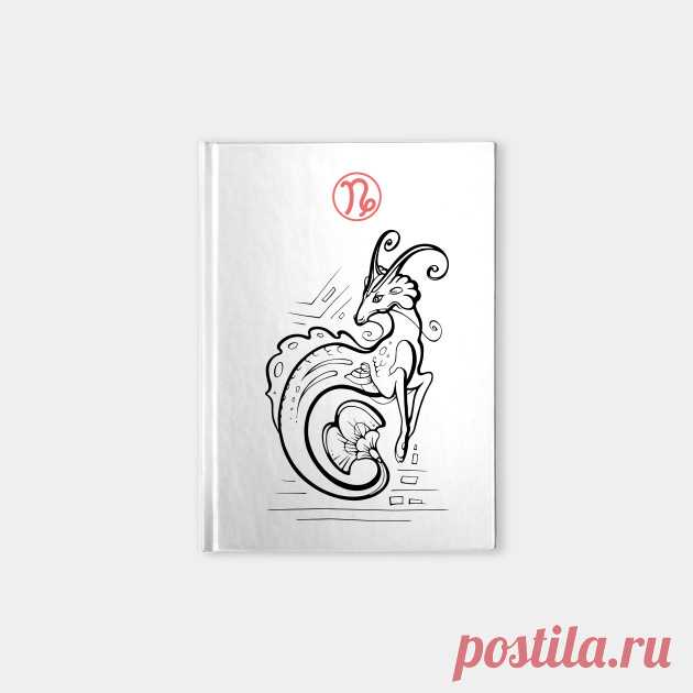 Capricorn Zodiac Sign - Capricorn Zodiac - Notebook | TeePublic