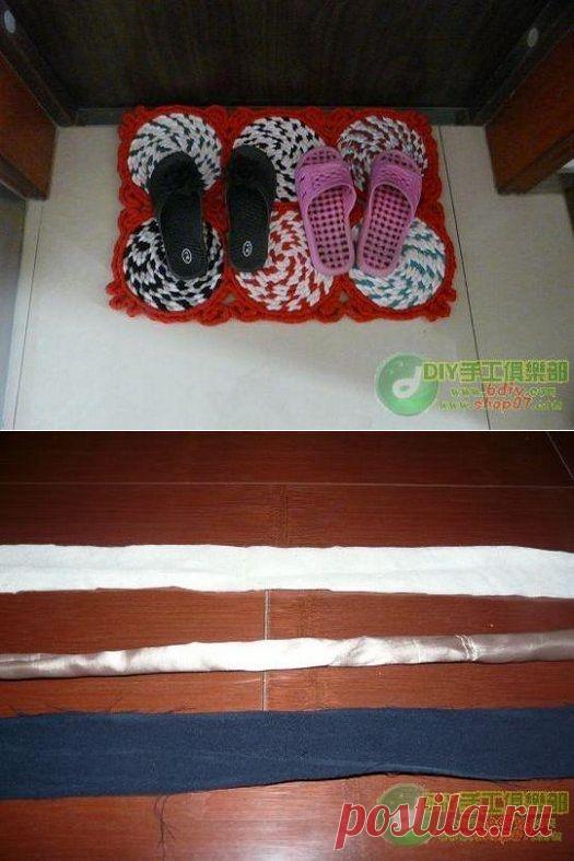 НОВОЕ В ВЯЗАНИИ БАБУШКИНЫХ КОВРИКОВ