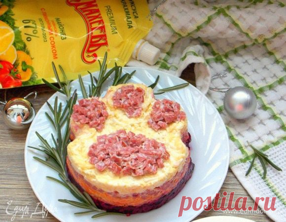Салат «Лапка» рецепт 👌 с фото пошаговый | Едим Дома кулинарные рецепты от Юлии Высоцкой