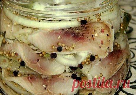 Вкусная и быстрая селедка в маринаде | Поваренный сайт