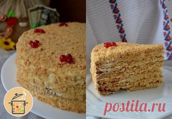 Торт «Медовик»