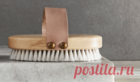 Массаж сухой щеткой: укрепляем лимфатическую систему! | Всегда в форме!