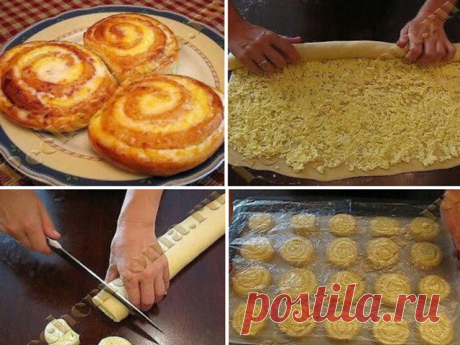 Творожные завитушки в сметанной заливке - Вкуснотища необыкновенная!