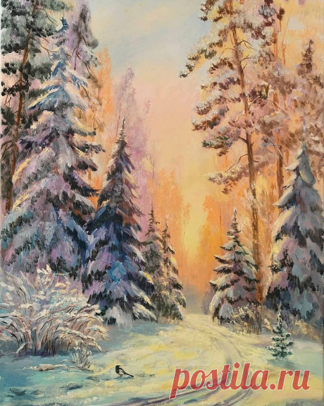 зимний лес