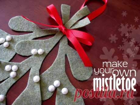 stayathomeartist.com: make your own mistletoe tutorial...