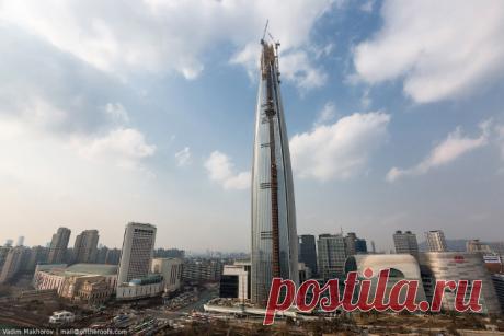 Южная Корея и небоскреб Lotte World Premium Tower