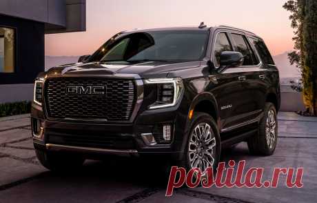 GMC Yukon Denali Ultimate 2023: салон, внешний вид, фото, цена