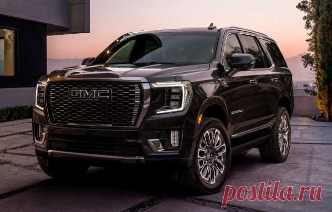 GMC Yukon Denali Ultimate 2023: салон, внешний вид, фото, цена