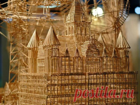 Поделки из зубочисток своими руками