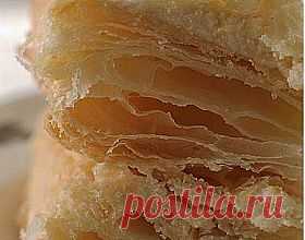 Слоёное тесто за 15 минут!.