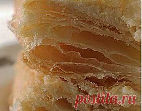 Слоёное тесто за 15 минут!.