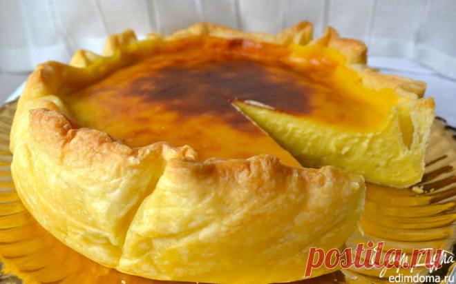 Классический парижский флан (Flan pâtissier) | Кулинарные рецепты от «Едим дома!»