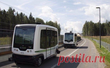На дороги Нидерландов выезжают беспилотные мини-автобусы / Интересное в IT