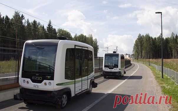 На дороги Нидерландов выезжают беспилотные мини-автобусы / Интересное в IT