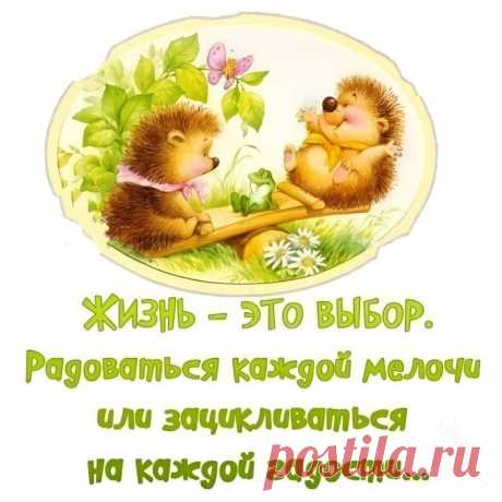 Жизнь - это выбор (открытка 937): Бесплатные картинки &amp;#8226; Otkrytki.Top