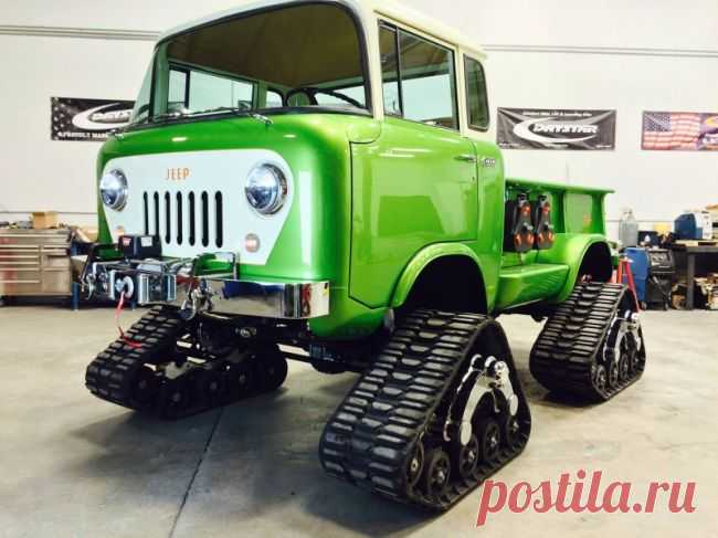 Пикап на гусеничном ходу Daystar FC-170 | Чёрт побери