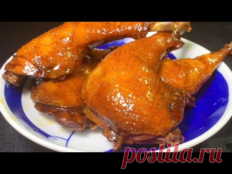 Куриные ножки замочить прямо в соевом соусе на 2 дня, вкус лучше бекона, просто и