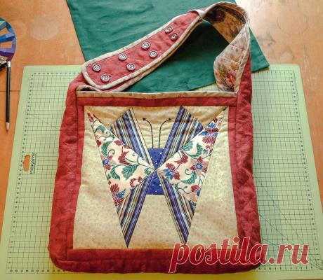 Patchwork Bag "Butterfly" ~