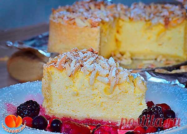 Манник с лимоном на сметане