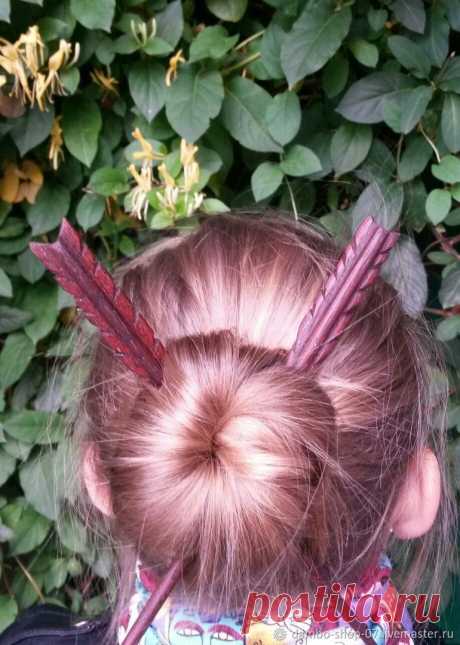 Шпилька деревянная ( из красного дерева ) – купить в интернет-магазине на Ярмарке Мастеров с доставкой - FYXD3RU | Нальчик