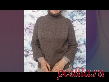 Нулевой реглан. Подробный, попетельный рассказ.