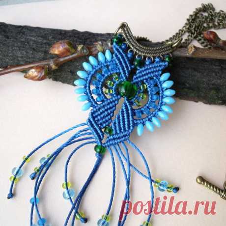 Украшения в технике макраме