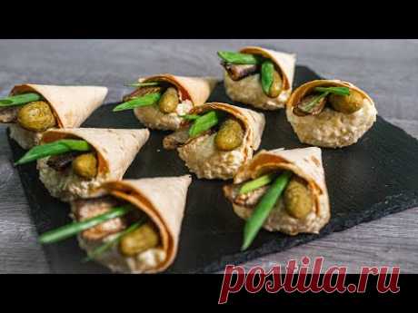 ВЗЯЛА ЛАВАШ и накрыла Праздничный Стол! Так ПРОСТО и так ВКУСНО! Закуска на НОВЫЙ ГОД 2022