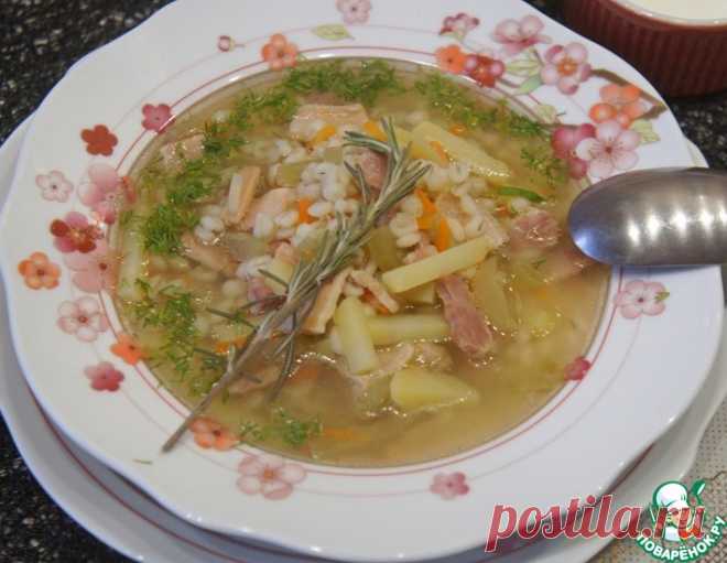 Рассольник с копченой грудинкой – кулинарный рецепт