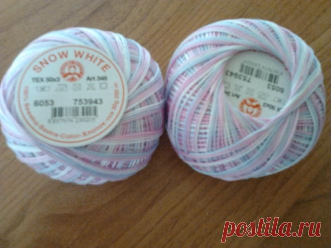 Пряжа SNOW WHITE