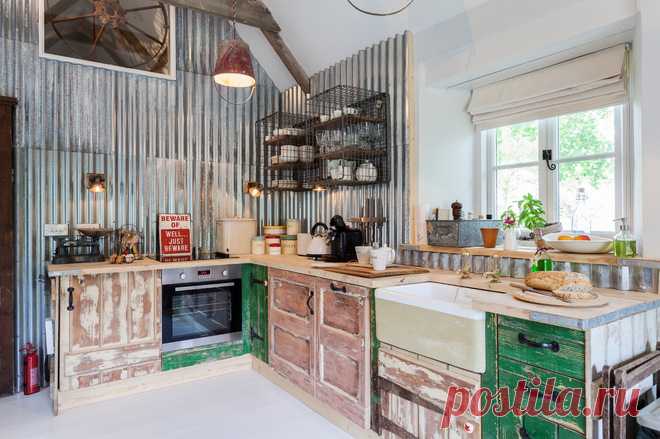 Houzz Британия: Коттедж XVIII века на крохотном острове в Котсволде