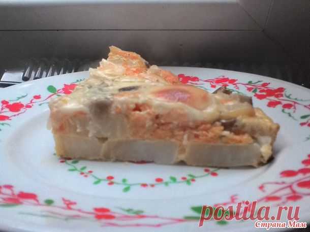 Картофельная запеканка с грибным соусом - Меню на каждый день - Страна Мам