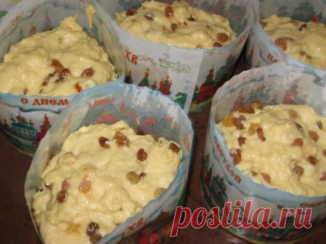 "Александрийское" тесто для куличей