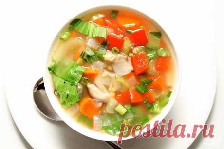 Суп для похудения - пошаговый рецепт с фото на Повар.ру