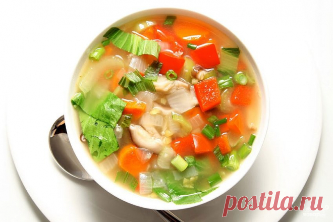 Суп для похудения - пошаговый рецепт с фото на Повар.ру