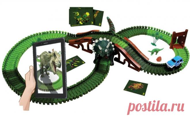 Toys Talk Большой трек Приключения с динозаврами