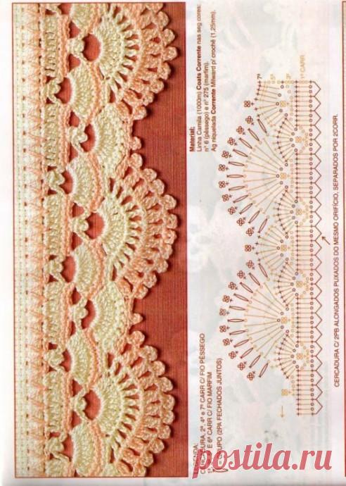 Кайма крючком