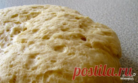 Дрожжевое тесто в микроволновке - кулинарный рецепт на Повар.ру