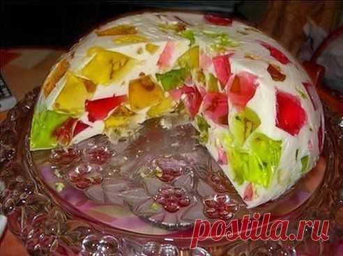 Торт "Битое стекло".Безумно вкуснo!! Быстро, легко и ОЧЕНЬ вкусно! Рецепт совсем простой. !! Более подробно о рецепте можете узнать по ссылке └─►  http://ok.ru/cookitru/topic/62662215718167  Рекомендуем посмотреть!!! Приятного аппетитa

Дорогие кулинары! Чтобы не потерять рецепт, жмите "Класс!", а потом "поделиться". Рецепт будет на вашей стене В Одноклассники. Всё ОК!