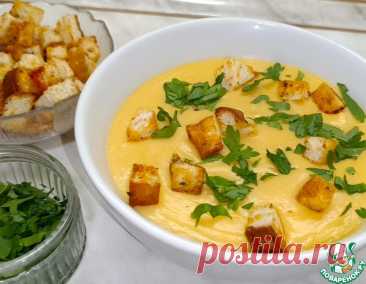 Суп-пюре из кабачков с сыром – кулинарный рецепт