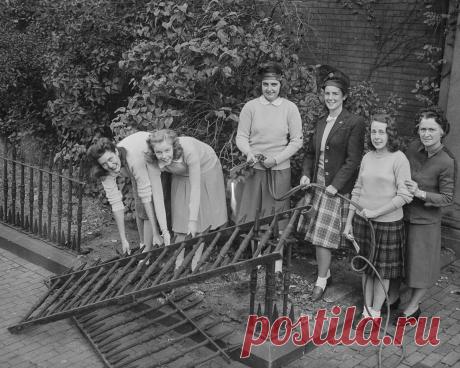 1942 год: как американцы собирали металлолом для военной промышленности • НОВОСТИ В ФОТОГРАФИЯХ