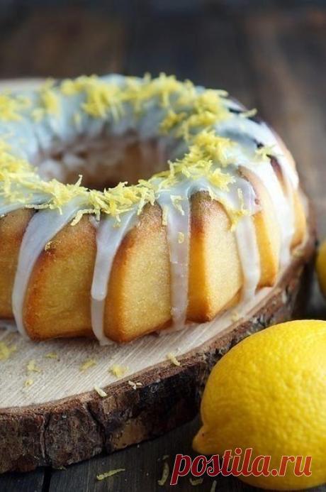 САМЫЙ МЯГКИЙ ЛИМОННЫЙ КЕКС.