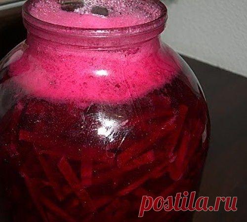 СВЕКОЛЬНЫЙ КВАС ОТ ДАВЛЕНИЯ